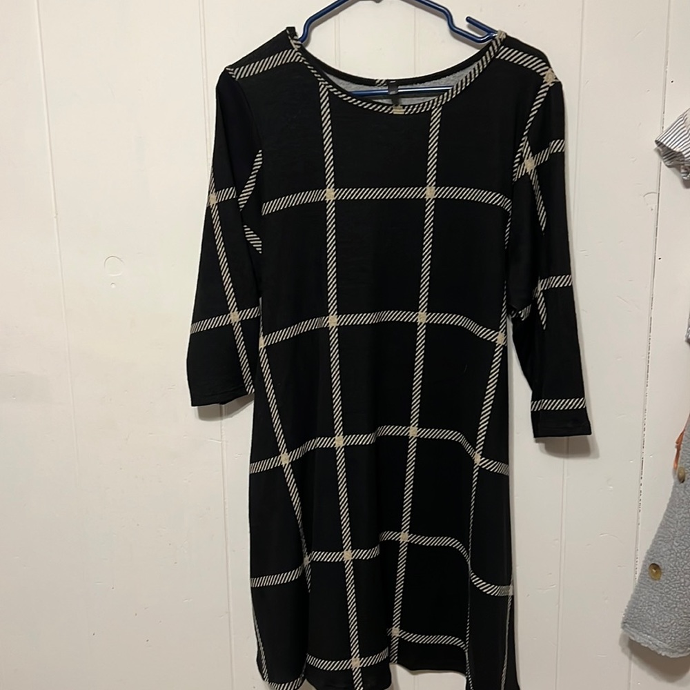 VOLL skater sweater dress